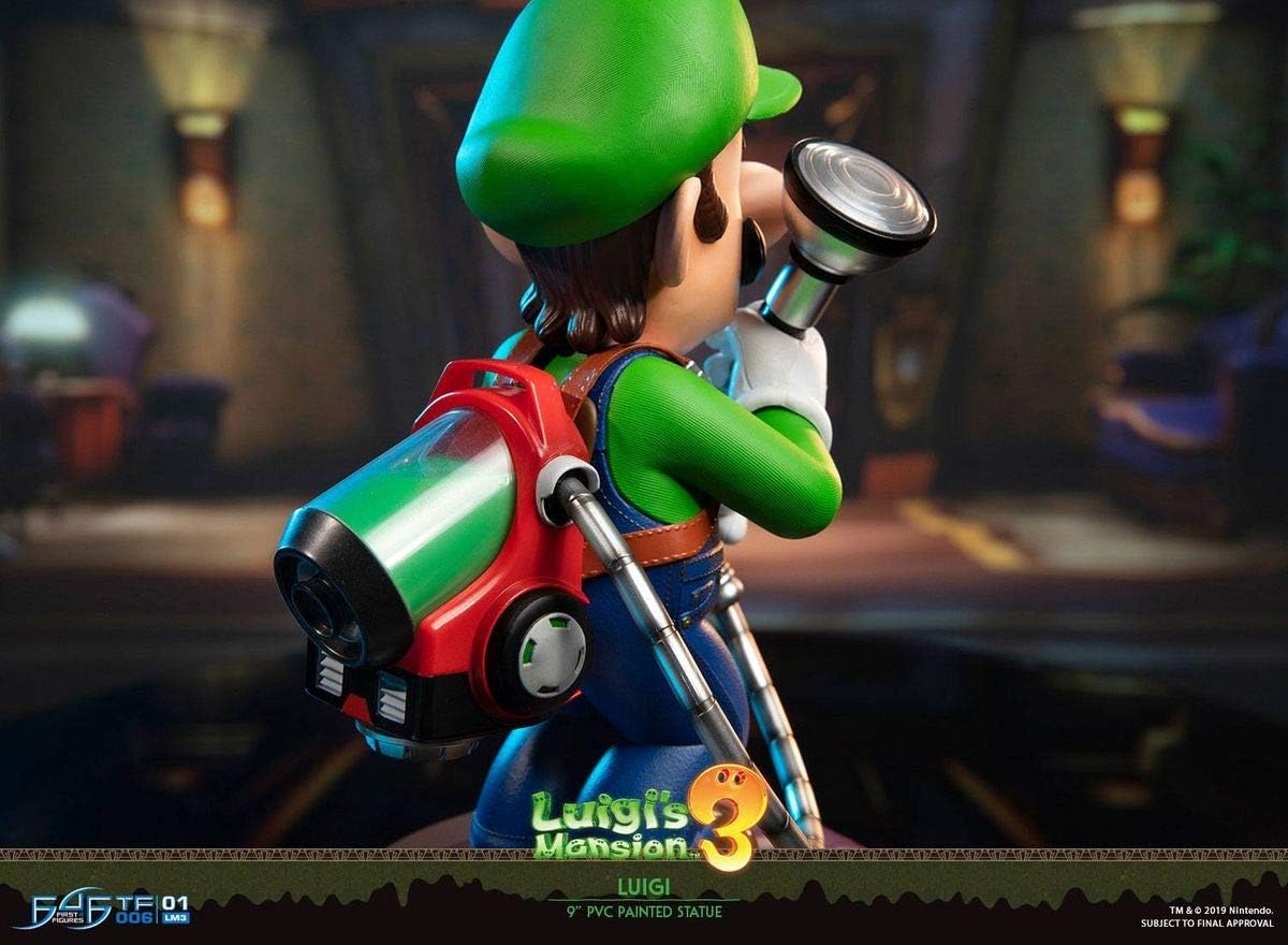 First 4 Figures Luigi's Mansion 3 Deluxe Collector 23cm Sammlerstatue 9"