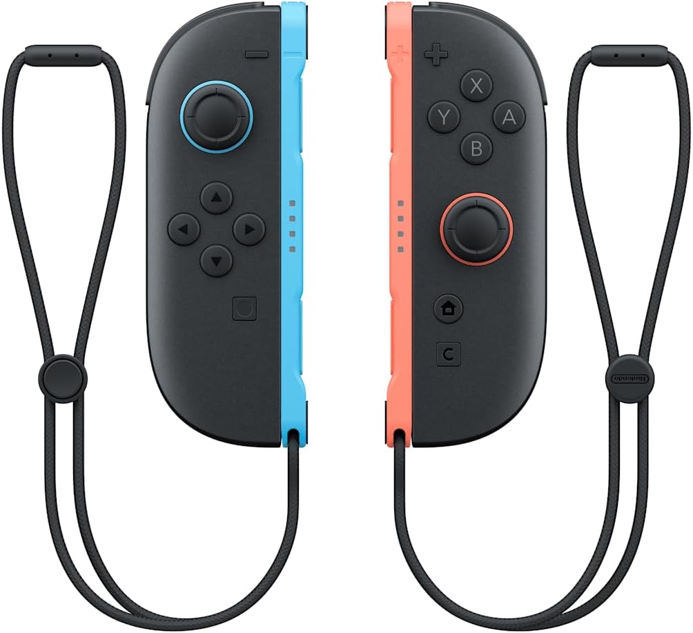 Nintendo Switch 2 – Set mit 2 Joy-Con Controllern, Rot-Blau, Neu, NSW2