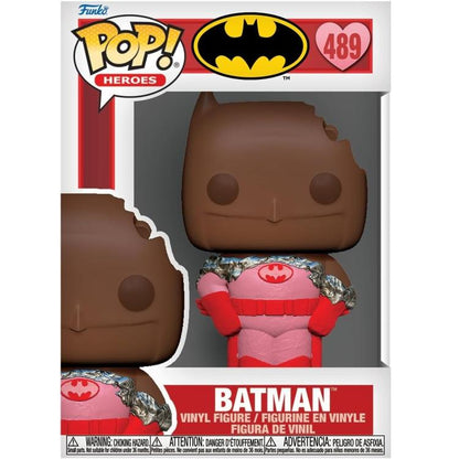 Funko Pop! Heroes (489) Batman Val Choc Vinylfigur 9cm Sammlerstück