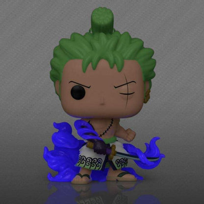 Funko Pop! Animation - One Piece (1288) Zoro W/ Enma Figur Special Gitd 9cm