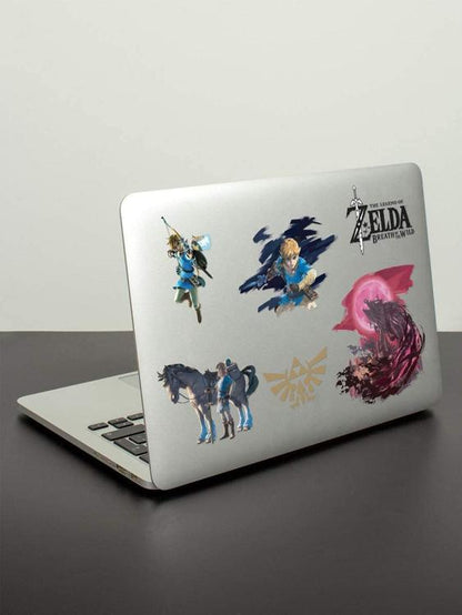 The Legend Of Zelda Breath Of The Wild Tech Stickers 44 Aufkleber Nintendo Switch