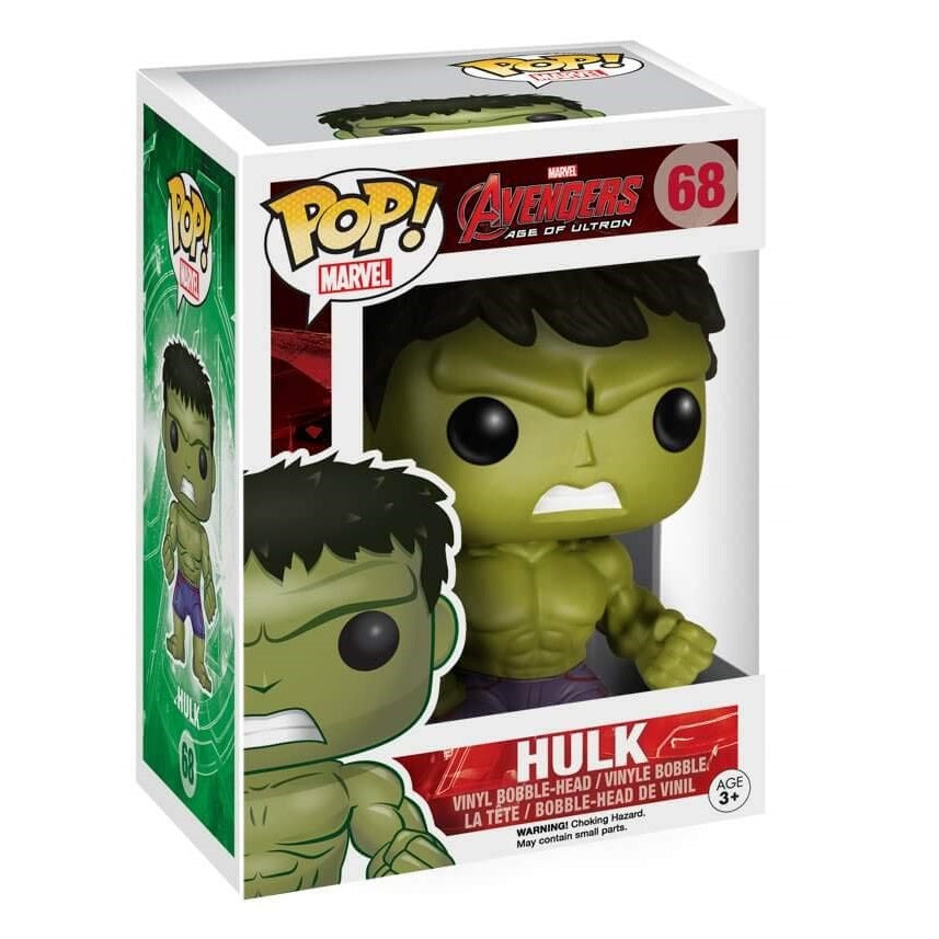 Funko Pop! Marvel - Avengers Age of Ultron (68) Hulk Vinylfigur 9cm