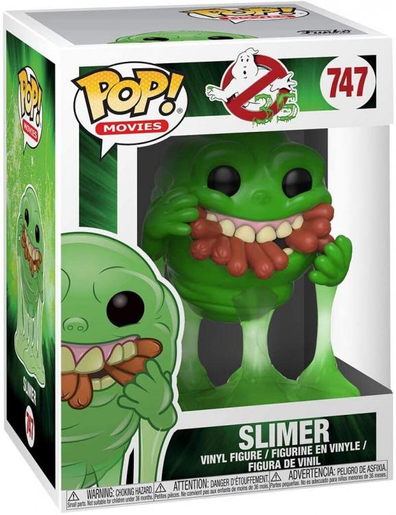 Funko Pop! Movies - Ghostbusters Tm - (747) Slimer mit Hot Dogs Vinylfigur 9 cm