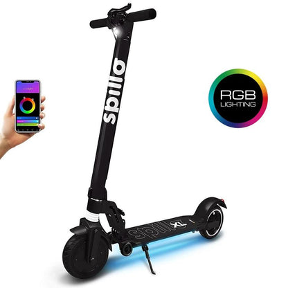 The One Spillo XL 350W E-Scooter 8,5" LED klappbar Schwarz