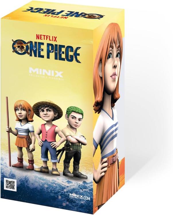 Minix: One Piece - Nami (Anime 137) Anime Figur Gummi 12cm Statuette Neu