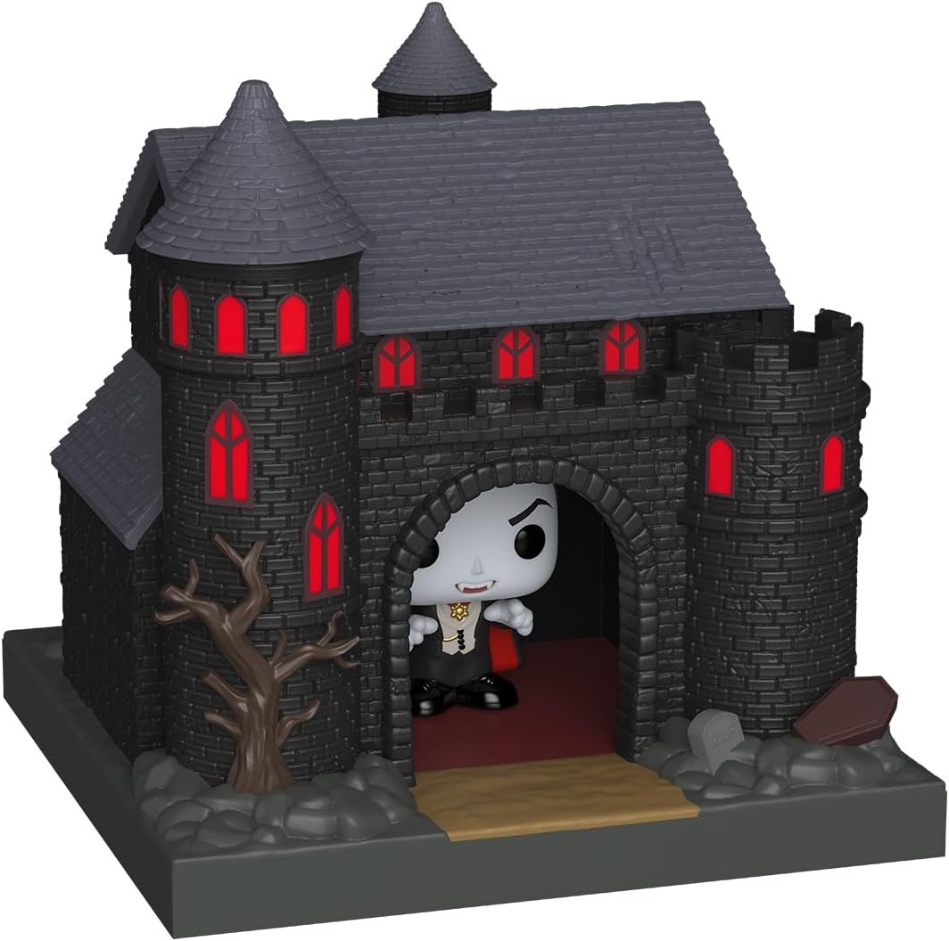Funko Bitty Pop! Town – Universal Monster Dracula und Schloss