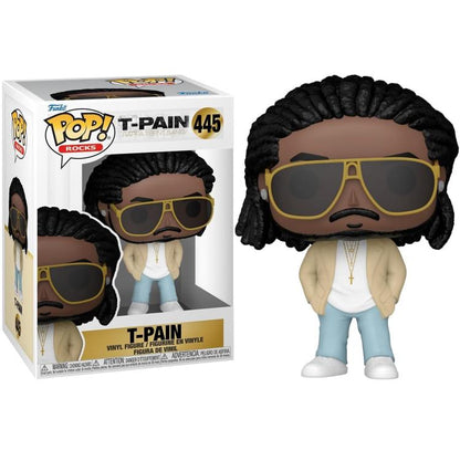 Funko Pop! Rocks – T-Pain Rappa Ternt Sanga (445) T-Pain Vinylfigur 9 cm