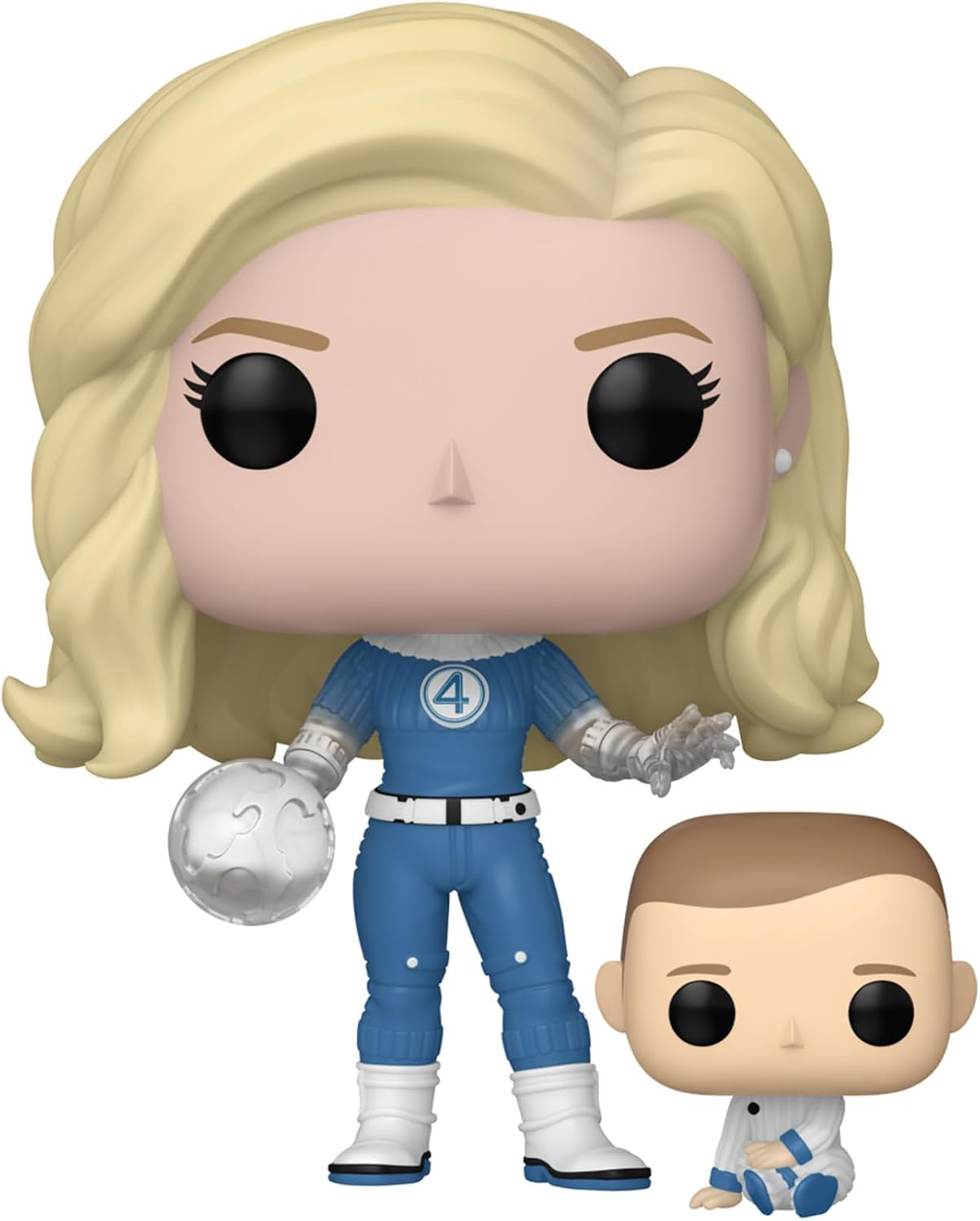 Funko Pop! Marvel Studios Fantastic 4 – (1514) Invisible Woman & Franklin Figur 9cm