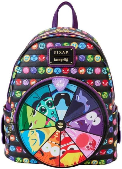 Funko Loungefly Zaino Pixar Inside Out 2 Core Memories Spinning Wheel Minibackpack