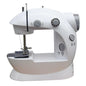 Mini Sewing Machine Portable 4 in 1 Handheld Sewing Machine with Foot Pedal and Needle for Travel