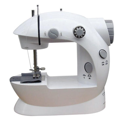 Mini Nähmaschine Handnähmaschine Tragbar 4 In 1 Für Reisen Mit Pedal Und Nadel