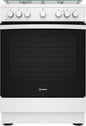 Indesit Electric Gas Cooker Hobs.Electric Oven 75Lt 60x60 White