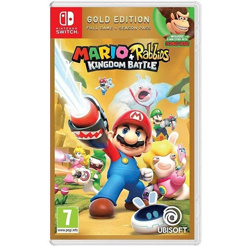 Mario + Rabbids Kingdom Battle Gold Edition Nintendo Switch Videospiel Italienisch