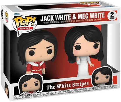 Funko Pop! Rocks The White Stripes – Jack White & Meg White 2er-Pack Vinylfigur