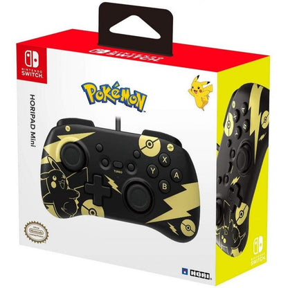 Hori Controller Horipad Mini Pikachu Schwarz-Gold Edition Joystick Nintendo Switch