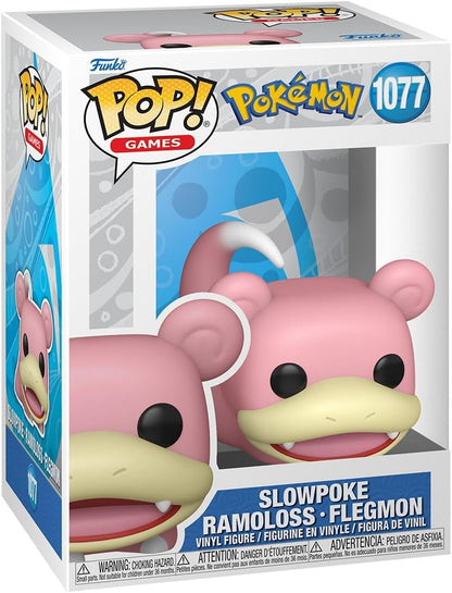 Funko Pop! Games – Pokémon (1077) Slowpoke Vinyl-Figur 9cm Pokémon