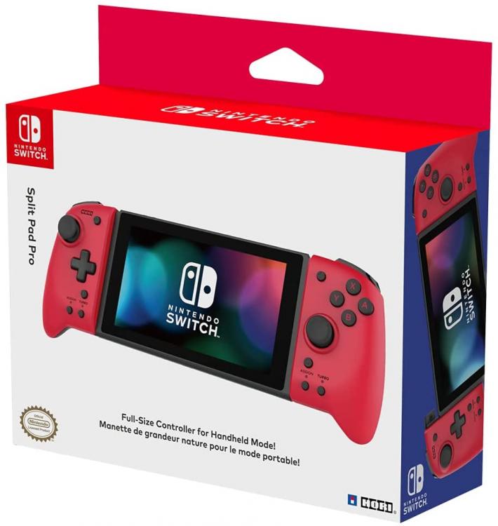 Hori Split Pad Pro für Nintendo Switch Offizieller Controller Volcanic Red Rot