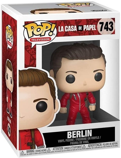 Funko Pop ! TV La Casa De Papel - (743) Berlino Casa Di Carta Vinyl Berlin