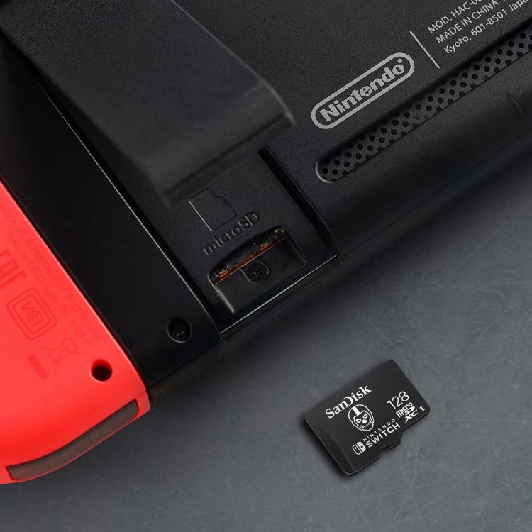Nintendo Switch SanDisk microSDXC 128GB Speicherkarte Micro SD Fortnite Skull