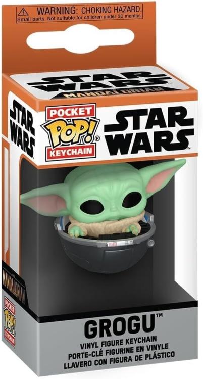 Funko Pop! Keychain Pocket Star Wars The Mandalorian (Grogu) Keychain