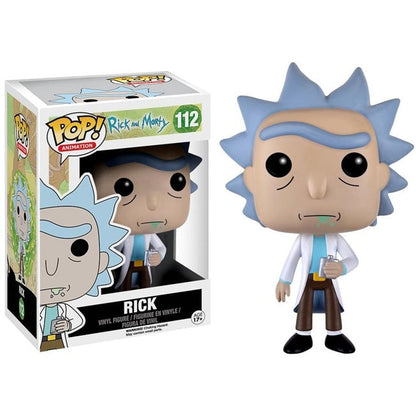 Funko Pop! Animation – Rick And Morty (112) Rick Wackelkopf-Figur 9cm