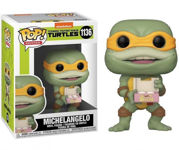 Funko Pop Teenage Mutant Ninja Turtles 1136 Michelangelo Tmnt 2 Ninja Figur
