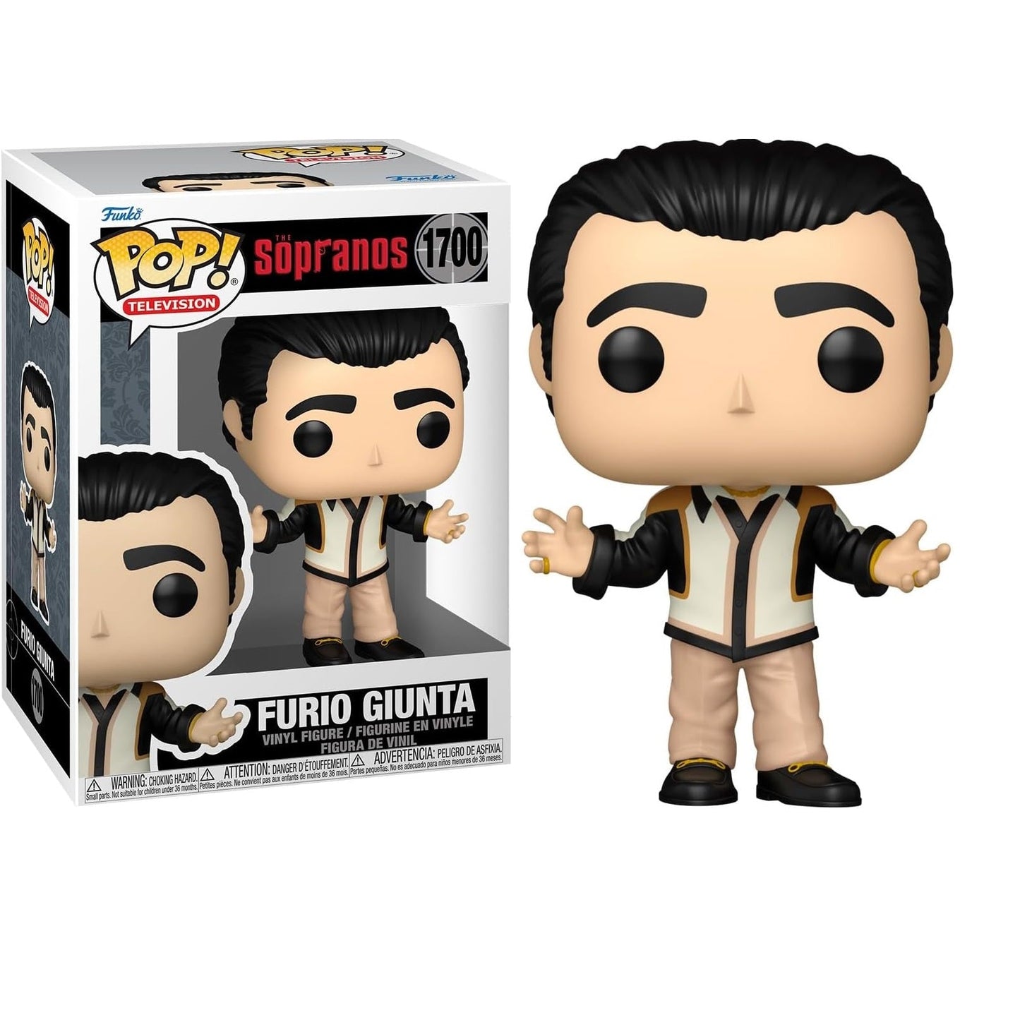 Funko Pop! Television – Die Sopranos (1700) Furio Giunta Vinyl 9 cm Funko