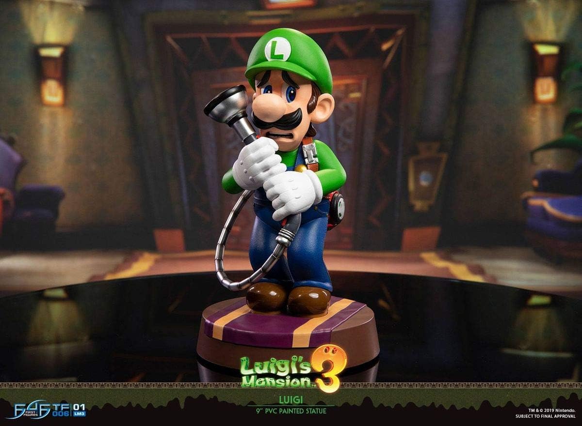 First 4 Figures Luigi's Mansion 3 Deluxe Collector 23cm Sammlerstatue 9"