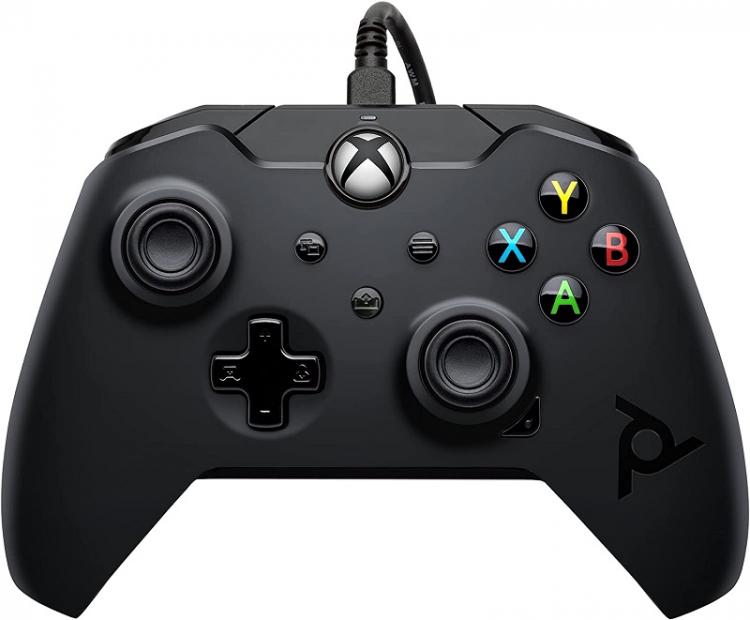 PDP XBOX SERIES X / XBOX ONE CONTROLLER OFFIZIELLER WIRED JOYPAD MIT KABEL SCHWARZ