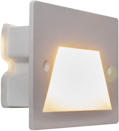 Faretto Segnapassi Ip65 Led 3W Incasso Scatola 503 X Scale Giardino 4000K/Bianco