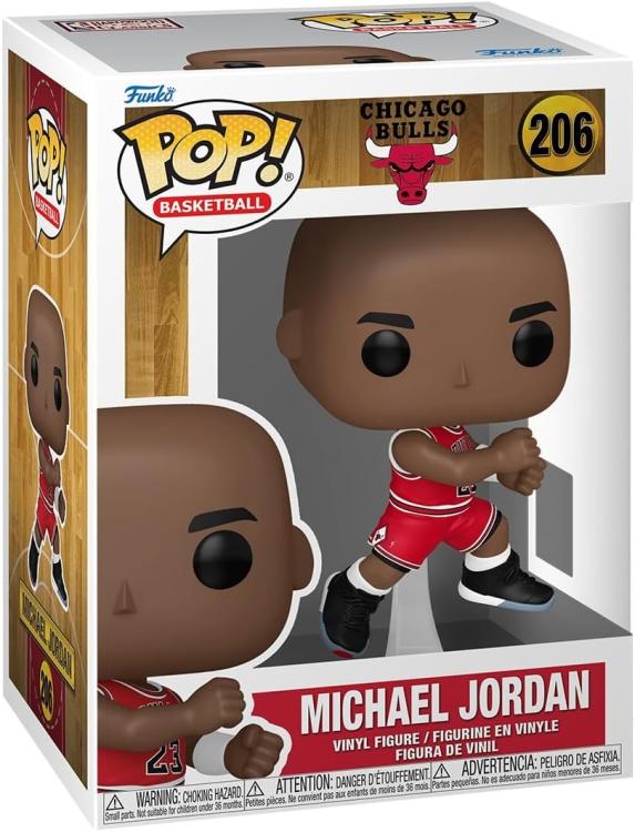 Funko Pop! NBA Legends: Bulls (206) – Michael Jordan (89) The Shot Vinyl-Figur