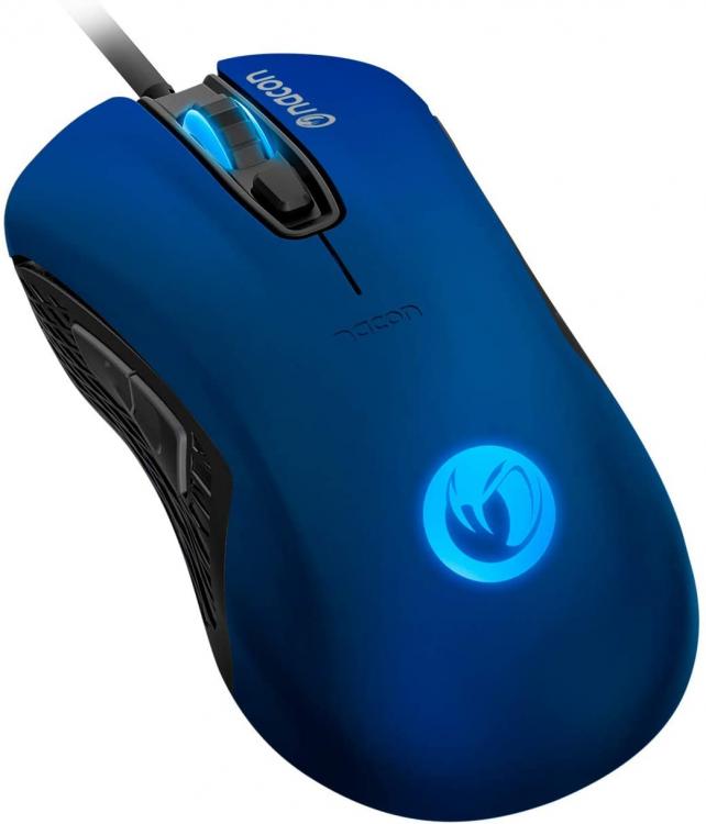 Nacon Gaming-Maus Optisch Kabelgebunden Gm-110 Blau 6 Tasten Windows Pc Konsole Spiel