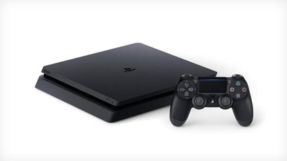 Sony Konsole Playstation 4 Ps4 Slim 500GB D-Chassis Schwarz Italien 2 Jahre Garantie