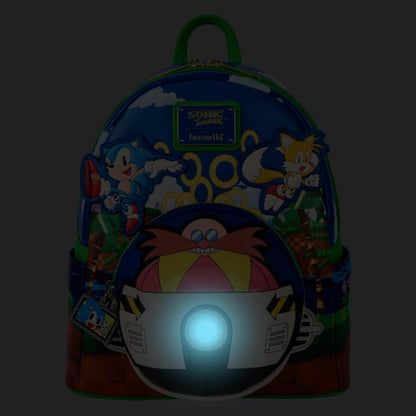 Funko Loungefly - Sonic The Hedgehog - Sonic Mini-Rucksack