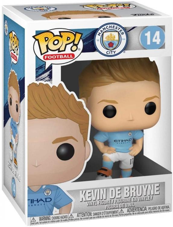 Funko Pop! Football Manchester City - (14) Kevin De Bruyne Vinylfigur 9 cm
