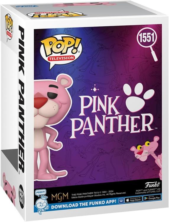 Funko Pop ! Tv Pink Panther - (1551) La Pantera Rosa Figure Vinyl 9Cm