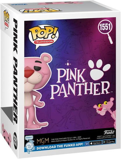 Funko Pop ! Tv Pink Panther - (1551) La Pantera Rosa Figure Vinyl 9Cm