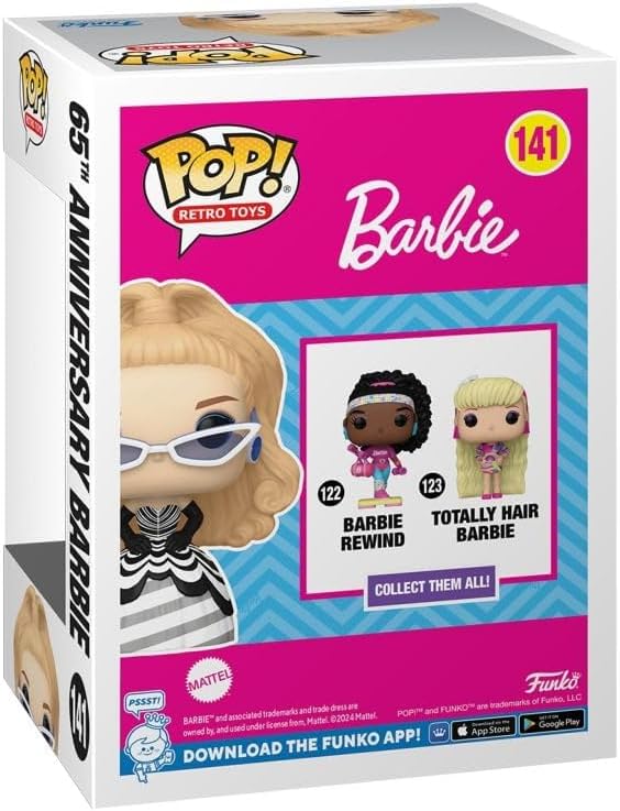 Funko Pop! Retro Toys Barbie 65. – (141) Barbie Special Outfit Vinylfigur 9 cm