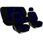 Topdrive | Universal Car Seat Covers Front Rear Dark Blue / Black