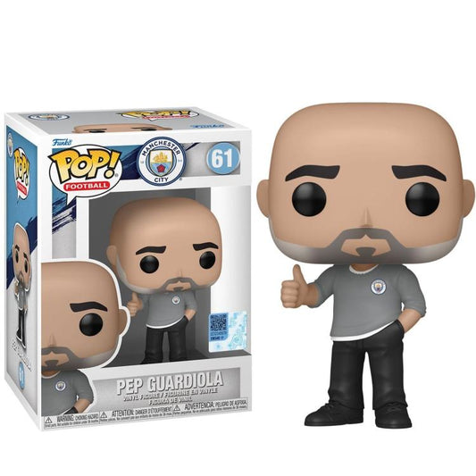 Funko Pop! Football Manchester City - (61) Pep Guardiola Trainerfigur Champions
