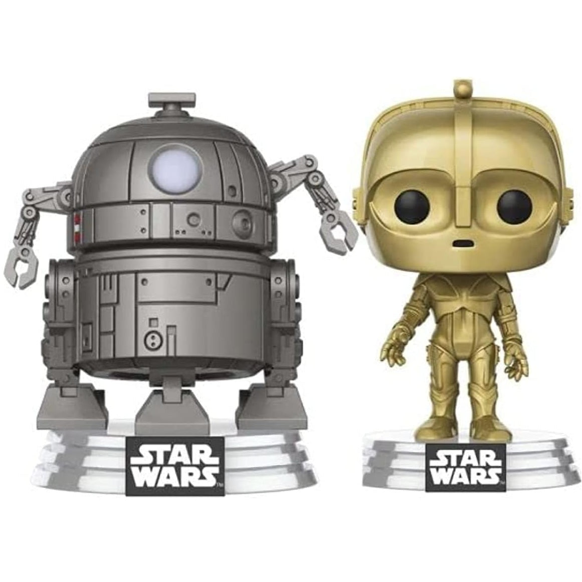 Funko Pop! Star Wars R2-D2 & C-3PO Concept Series (2-Pack) Vinyl Figure 9cm