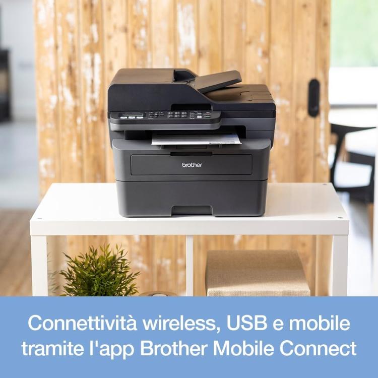 Brother MFCL2800DW Stampante Multifunzione Laser 32 Ppm WI-FI Usb
