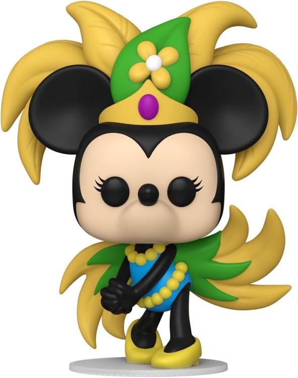 Funko Pop Disney Mickey & Friends (1539) Karneval Minnie Vinylfigur 9 cm