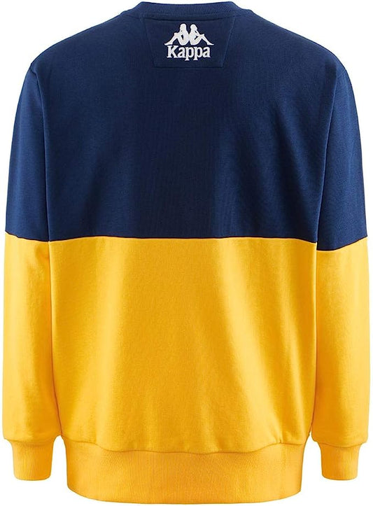 Kappa felpa da ragazzo Authentic Sand Clinic 304S4N0 905 cobalt yellow