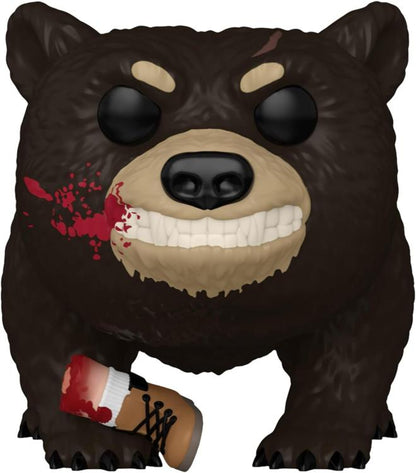 Funko Pop! Movies Cocaine Bear - (1452) Bear mit Bein Vinyl Figur Blut 9cm