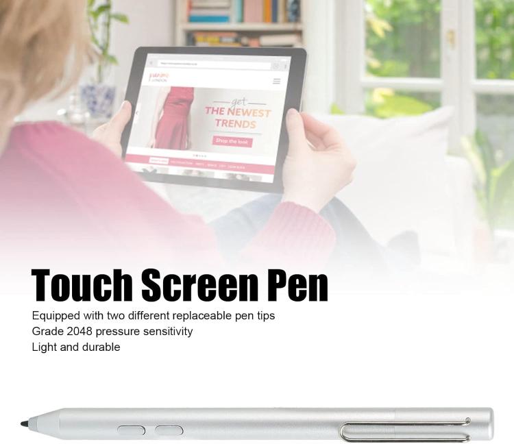 Microtech Stylus Pen Silber 1.024 Druckstufen EN101C Tablet Smartphone
