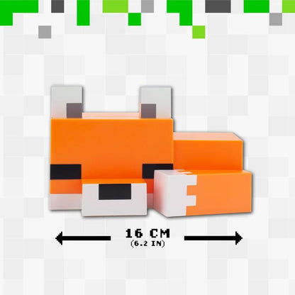 Paladone Lampe Minecraft Fuchs – AAA-Batteriebetriebenes LED-Nachtlicht