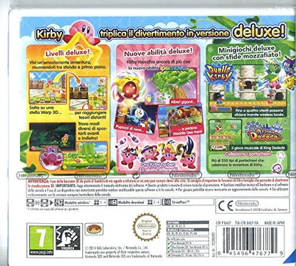 Kirby Triple Deluxe Nintendo 3Ds 2Ds Nuovo Gioco Italiano Sigillato Videogioco