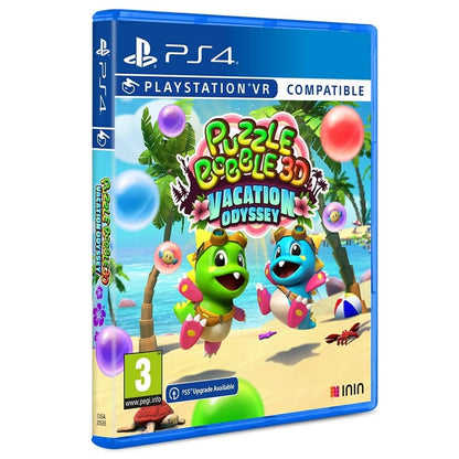 Puzzle Bobble 3D: Vacation Odyssey PS4 Spiel Bälle Neu Playstation 4 Ita
