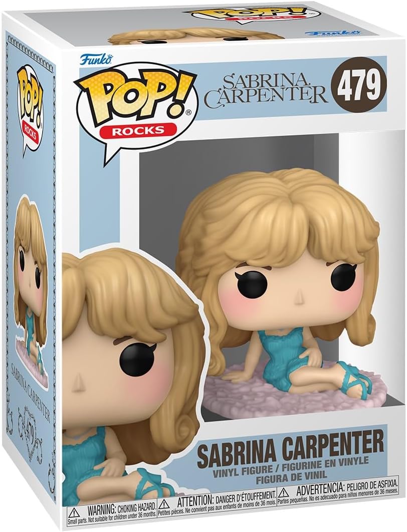 Funko Pop ! Rocks Sabrina Carpenter - (479) Sabrina (Night Gown) Figure Music 9cm